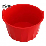 Kergesti puhastatav pliidi silikoonvooder Mittenakkuv mugav k&otilde;rge temperatuurikindel aeglane pliidi vooder must