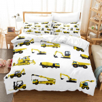 3D laste m&auml;nguasjade autosarja voodipesukomplekt lastetoa tekikott ja padjap&uuml;&uuml;r t&auml;issuuruses kiiresti kuivav kodukaunistus poistetoa jaoks Baby 100x135cm