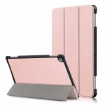 &Uuml;mbris Huawei MediaPad M5 Lite 10 BAH2-W19/L09/W09 Ultra Slim Pu nahast aluse kate Media Pad M5 Lite 8.0 &uuml;mbrisele M5 Lite 10.1 inch roosa kuldne v&auml;rv