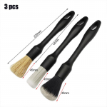 3 TK autodetailhari S&uuml;nteetiliste harjastega &uuml;lipehme auto sisekujundushari auto armatuurlaua tolmuharja tarvikutega 3pcs