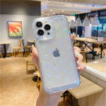Ins Fashion Laser Love Heart &uuml;mbris iPhone'ile 13 12 11 Pro Max Xr X Xs 7 8plus Candy Color P&otilde;rutuskindel HD l&auml;bipaistev akr&uuml;&uuml;l k&otilde;va kate For iPhone SE2020