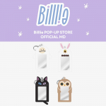 Billlie POP-UP Store kangast fotokaardihoidja the SNOWY man