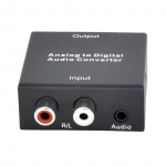 Digitaal-analoogheli muundur SPDIF 3,5 mm optiline analoog L/R-RCA konverter optiline kuni 3,5 mm