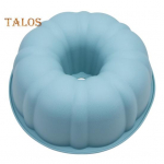 Sifoonkoogivorm Mitmeotstarbeline k&uuml;psetusn&otilde;u &uuml;mmargune kuju Kasulik silikoonvormi kondiitritooted Sifooni koogivorm kodu jaoks hall