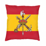 Spanish Legion Espanola lipu padjakate 45x45 cm t&otilde;mblukk Hispaania vapp pehme luksuslik padjap&uuml;&uuml;r diivani padjap&uuml;&uuml;rile 30x30cm 12x12in