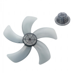 5 lehte vaikne ventilaatori tera koos mutrite asendusosadega majapidamisaluse ventilaatori lauaventilaatori universaalsete tarvikute jaoks One Size must