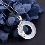 Armastaja paari ripats Kaelakee Aksessuaarid Ehted S&otilde;brap&auml;eva kingitused valge