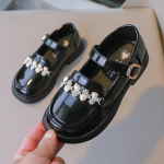 Uued laste printsessikingad Beebit&uuml;drukutele Lamedad Bling Nahast Moe Litritega Pehmed Laste Tantsupeokingad 26-36 26 must