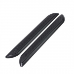 Autoukse kriimustusvastane kaitseriba tahavaatepeegli kokkup&otilde;rkevastased kleebised universaalsed kummist auto kaitseraua kaitseribad 2P-White