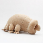 Uus Tardigrade, tugevaim olend maa peal, vesikaru nukk, putukate simulatsioonipluus 25cm helepruun v&auml;rv