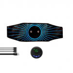 EMS Muscle Stimulator Abs Machine Kaasaskantav k&otilde;hulihaste treeningvarustus K&otilde;hulihaste tooniv v&ouml;&ouml; USB laetav ilma geelpadjakesteta Suurus 62 tolli