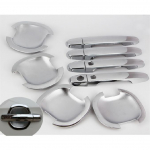 SUZUKI S-CROSS SCROSS 2014 2015 2016 2017 2018 kroomitud uksek&auml;epideme kaane + tassikausi kaane jaoks, kleebis tasuta alla