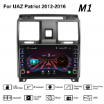2 Din Androidi autoraadio multimeediumivideopleier UAZ Patriot 2012-2016 jaoks koos nupunupuga WiFi 1+16GB 1+16GB