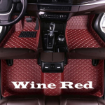 Car floor mats for BMW 3 series GT F34 320i 328i 335i 2013 2014 2015 2016 2017 2018 Custom auto foot Pads pruun
