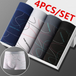 4/8tk komplekt Meeste aluspesu Bokserid Puuvillased Meeste Alusp&uuml;ksid Bokserid Hingavad meeste Bokserid Tugevad alusp&uuml;ksid Mugavad l&uuml;hikesed p&uuml;ksid Calzoncillo Hombre XL