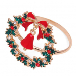 J&otilde;ulusalvr&auml;ti r&otilde;ngas puulaud Rhinestonest lumememm J&otilde;uluvana P&otilde;hjap&otilde;dra kaunistus &otilde;htus&ouml;&ouml;gi salvr&auml;tikuhoidja pannal H