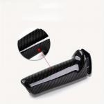 Carbon Fiber auto k&auml;sipiduri parkimine K&auml;sipiduri katte trimm BMW 1 3 5 seeria F20 E46 E90 E92 E60 E39 E36 F30 F34 F35 F10 F18 jaoks