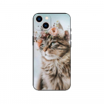 kitty telefoni&uuml;mbris iPhone'ile Samsung Galaxy Redmi Xiaomi Oppo OnePlus Note SA 7 8 9 10 11 12 13 14 20 21 22 23 53 54 Pro Max Plus Ultra TPU Soft iPhone 6 or 6S