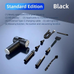 2024. aasta uus 2-in-1 &otilde;hutolmupuhasti 50000 p/min 3-k&auml;iguline tugeva imemisega juhtmeta k&auml;eshoitav LCD-tolmuimeja auto koduarvuti jaoks Blowing Dus