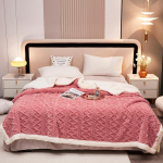 Paks talvetekk Pehmed soojad villased vooditekid Plaid Taff Cashmere Lamb termotekk voodikate 180*200cm