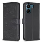Four Leaf Clover nahast rahakotikaardi telefoni&uuml;mbris iPhone'i k&otilde;igi moodulite &uuml;mberp&ouml;&ouml;ratav kate Samsung Galaxy S9 S10 S20 S21 S22 S23 S24 Plus Ultra A32 A24 A25 A73 iPhone 6 Plus/6S Plus must
