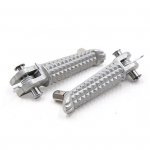 2 tk Mootorratta jalatoe jalapulgad eesmised pedaalid HS1701028/Motorcycle-JT-09 jaoks h&otilde;be