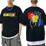 Laulja Mf Doom Madlib Madvillain Kahepoolsed graafilised T-s&auml;rgid Unisex lahtised hip-hop T-s&auml;rgid Unisex naiste fliis puuvillased T-s&auml;rgid M