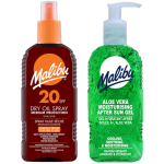 Malibu SPF20 pruunistav &otilde;li 200ml + aaloegeel p&auml;rast p&auml;evitamist 200ml