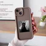 Sky Eye Ladder telefoni&uuml;mbris iPhone 15 jaoks Samsung A24 Huawei Honor 90 Xiaomi Redmi 12 Infinix Realme Angel Eye pehme kate NY6 armas dobermanni pin&scaron;eri kunst for iPhone 6 must