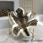 Shaggy elutuba Magamistoa ala Vaibad Tiger Zebra Lastetoa p&otilde;rand Vaip Kunstkarusnahad Voodi&auml;&auml;rne pehme matt vannituppa