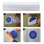 Transfer Tape Roll (12&rdquo; x 3.28 Feet) Paper for Silhouette, , Crafts (w/ Blue Alignment