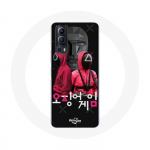 Coque Vivo Y72 Squid Game Plakat maskeerib s&otilde;durite Korea logo