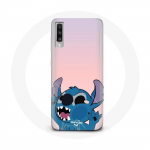 Samsung Galaxy A70 &uuml;mbris &Otilde;mble nina roosal taustal