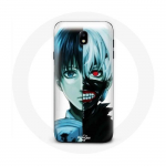 Coque pour Samsung Galaxy J7 2017 Tokyo Ghoul Visage Moiti&eacute;