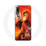 Coque pour Samsung Galaxy A02 Le Roi Lion Simba et Mufasa