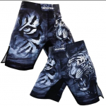 Kiirelt kuivavad poksip&uuml;ksid meestele, tiiger ja l&otilde;vi, MMA l&uuml;hikesed p&uuml;ksid, kikkpoksip&uuml;ksid, v&otilde;imlemisv&otilde;itlus, muay tai poks XS