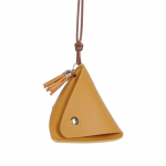 Loominguline kaasaskantav nahast rahakott Uus &uuml;hev&auml;rviline vahetatav hoiukoti juurdep&auml;&auml;sukaartide rahakott V&auml;ike ja armas One Size oranž