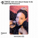 KAKS KORDA 12. minialbum valmis olema POB BDM JYP MP SW WM 10 versioon KPOP K-POP Nayeon - BDM(Digipack)
