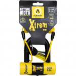 Universal Motorcycle Disc Lock,Heavy Duty Chain,Security lock,3 Key 16 mm Bicycle Chain U Type Lock,Hardened Steel Buckle with Double-Sided Mini U Type Lock