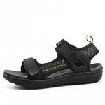 Suvised lastesandaalid Rannatossud Magic Post Poiste sandaalid T&uuml;drukute sandaalid 28 roheline/must