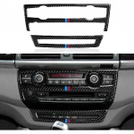 Auto CD Paneeli Dekoratsioon Armatuurlaua Kate S&uuml;sinikkiust Kleepsud Kleebised Sobib Bmw X5 E70 X6 E71 2007 2008 2009 2010 2011 2012 2013 2014