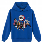 Laste 3D kapuutsiga pusa The Blade of Ghost Destruction pullover Poppy Playtime Laste kampsun 170cm must