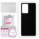 apgo Protective Skin Sticker for the back compatible with Xiaomi Civi 2, Wrap Film, Foil, Vinyl - Pattern Matte Black