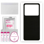 apgo Protective Skin Sticker for the back compatible with ZTE Nubia Z50 Ultra, Wrap Film, Foil, Vinyl - Pattern Matrix