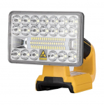 DCB200 lambi t&ouml;&ouml;valgusti t&ouml;&ouml;riistavalgusti kohtvalgusti v&auml;lisvalgus LED-valgusti Dewaltile 18 W 5 tolli 14,4 V-20 V liitiumioonaku DCB182