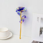 V&auml;rviline helendav roos Kunstlik LED-valguslill Unikaalsed kingitused t&uuml;drukutele lilla