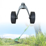 Lawn Mower Auxiliary Wheel Adjustable Spare Parts Sturdy Accessory Walk behind Brush Cutter for