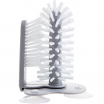 Tassipuhastaja Klaasipuhastaja Lazy Bottles Pintsel Valamu K&ouml;&ouml;gitarvikud 2-&uuml;hes Joogikruus Veini Imemistass Puhastusharja vidinad hall