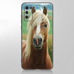 Hobuste jooksev telefoni&uuml;mbris Samsung Galaxy A12 A02S A22 A32 A52 A72 A71 A51 A41 A31 A21 A11 A50 A70 A10S A20S must pehme kate Samsung A02