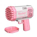 &Uuml;ks pakk lastele m&otilde;eldud 40 auguga raketiheitja k&auml;eshoitav kaasaskantav elektriline automaatne mullip&uuml;stoli LED-valgusti poistele ja t&uuml;drukutele